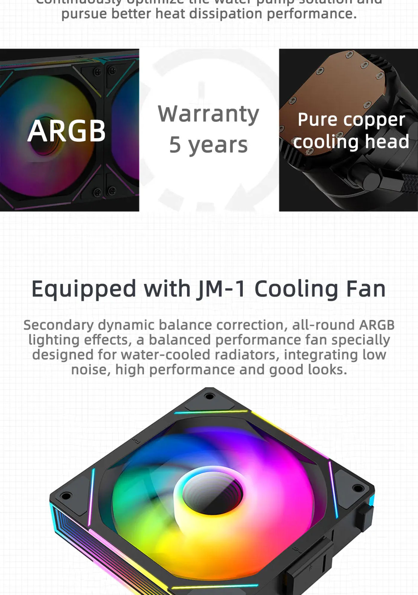 Description Picture 4 of itemTEUCER NA-360 PC Water Cooling Radiator X99 Motherboard CPU Liquid Cooling Cooler for Intel LGA 2011 1700 1200 1155 AMD AM4 AM5