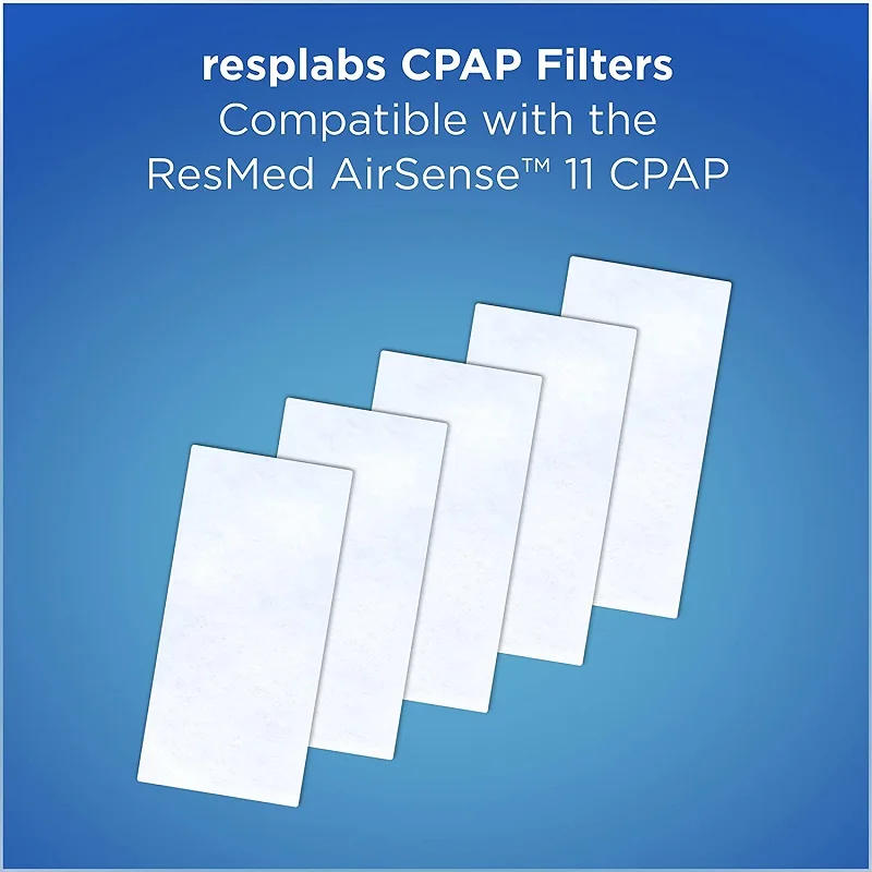 Description Picture 3 of item20/40/60/80PCS  Disposable Felt Pollen air Filter CPAP Filter Supplies Fits ResMed Airsense 11, Series Machines