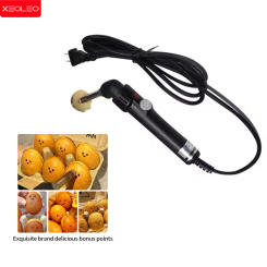 XEOLEO Smiley Face Branding Machine Electric Waffles Smile Stamp Brander Iron Cake Branding  DIY Expression Pattern 110V /220V