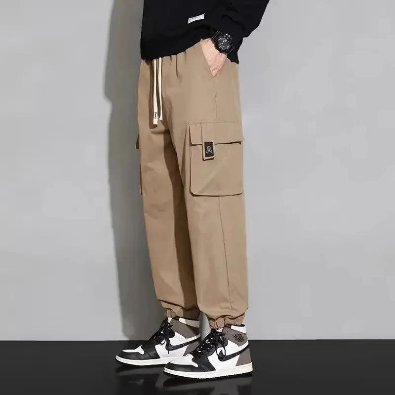 Description Picture 2 of itemMen's casual pants men's fashion loose-fitting straight large size pants