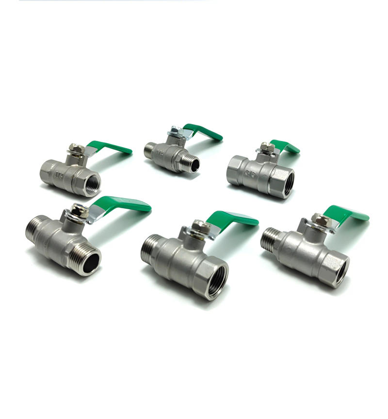 Description Picture 2 of itemStainless steel ball valve 1/4 '' 3/8 '' 304 2P full pass ball valve suitable for switch accessories such as water, gas, gasolin