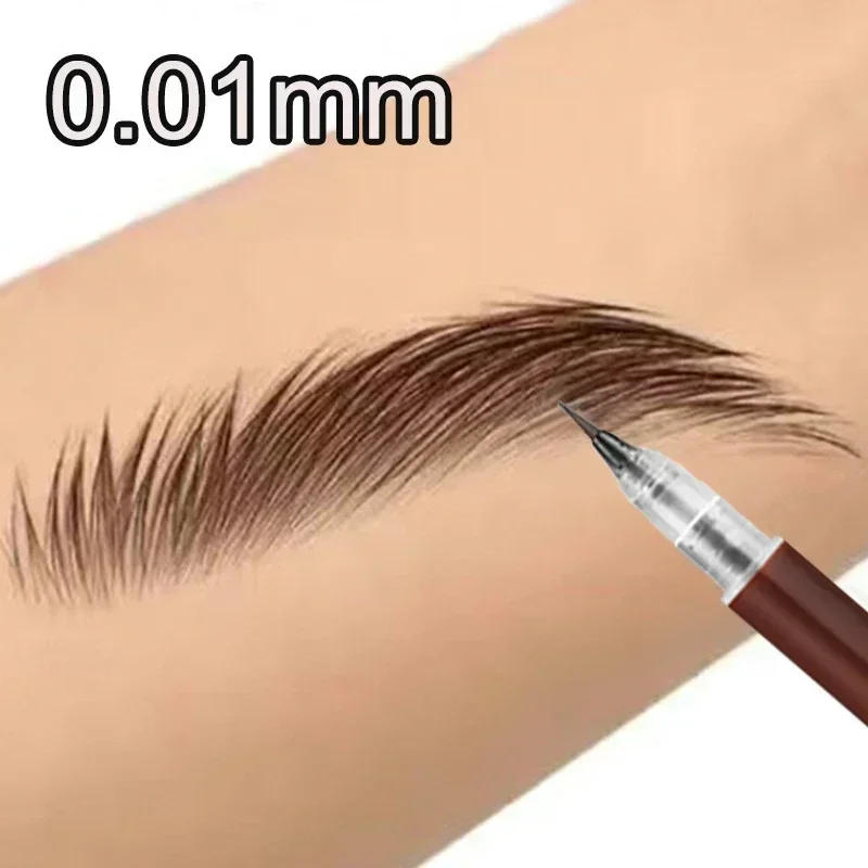 Description Picture 2 of item0.01mm Ultra Fine Eyebrows Pencil Waterproof Long Lasting No Blooming Eyeliner Lying Silkworm Pen Easy To Color Eye Makeup Tools