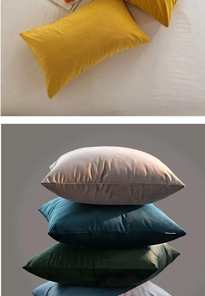 Description Picture 6 of itemPillowcase Decor Home Plaid Throw Pillow Cover for Living Room Sofa 30x50 Nordic Home Decoration Soft Velvet Cushion Covers