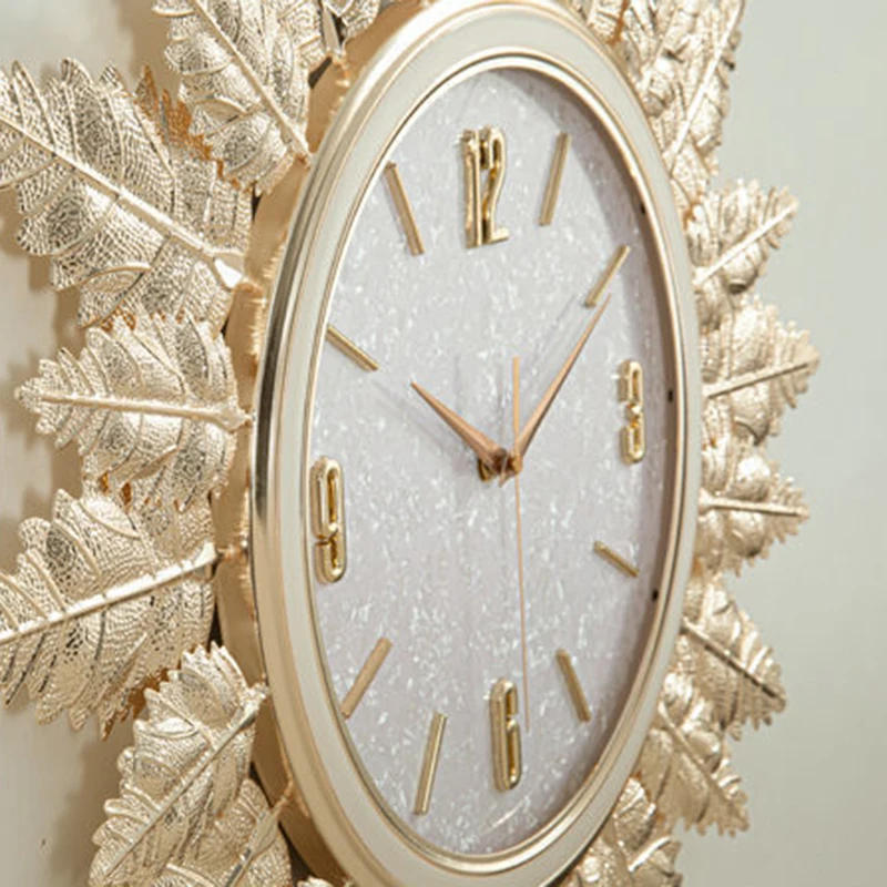 Description Picture 6 of itemArt Mural Wall Clocks Large Bedroom Silent Wall Clock Modern Living Rooms Decoration Clocks Nordic Interior Aesthetic Watch