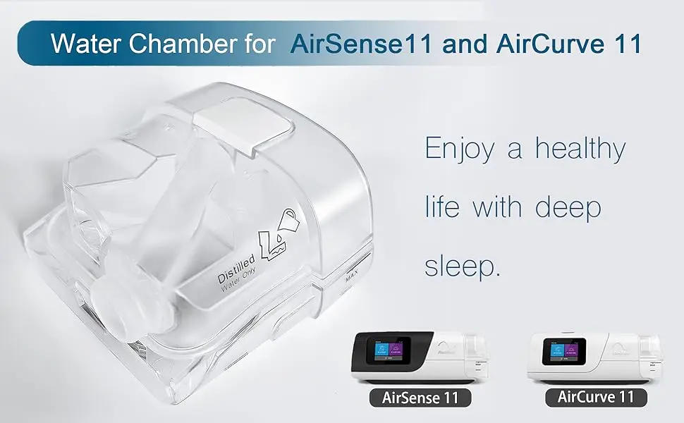 Description Picture 2 of itemWater Chamber and Pap HumidAir Water Tank for ResMed AirSense 11 Tube Hose Machine