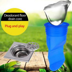 4/1 Silicone Floor Drain Odor-proof Leak Core Down Water Pipe Draininner Core Kitchen Bathroom Sewer Seal Leak Deodorant