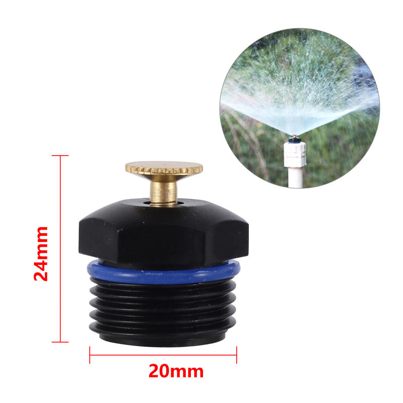 Description Picture 3 of item360° Refraction Misting Nozzle Adjustable 1/2“ Male Thread Sprinkler Jardin Garden Greenhouse Agriculture Irrigation Nebulizer
