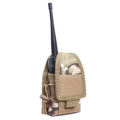Molle Radio Pouch Interphone Storage Bag Airsoft Magazine Pouches Outdoor Sports Hiking Hunting Walkie Talkie Case Holder