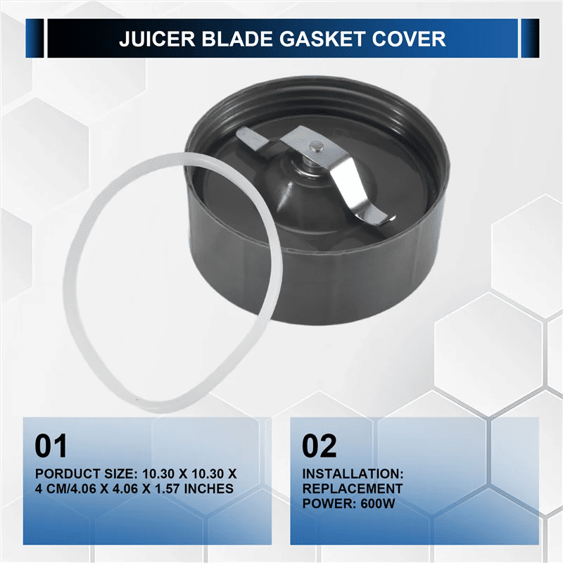 Description Picture 5 of itemB59B-Extraction Blade For Nutribullet Nutri Replacement 600W Straight Blade Gasket Mixer Juicer Replacement