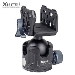 XILETU Aluminum Rifle Saddle Mount with Ball Head Tripod Clamp - Perfect for Target Practice, Hunting & Outdoor Shooting Stands