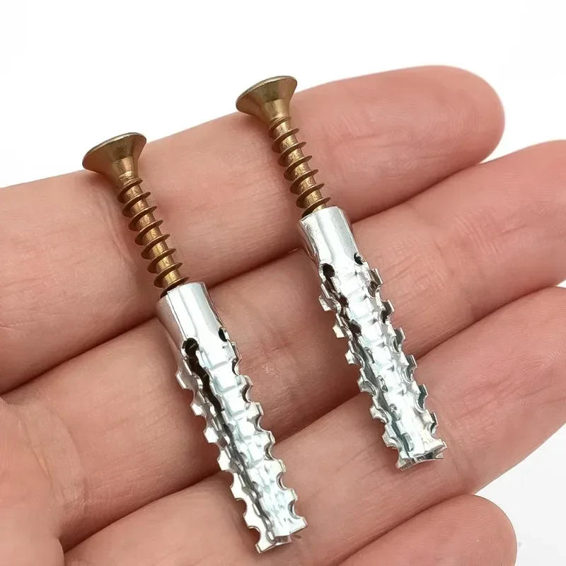 Description Picture 6 of itemSelf Tapping Screw Drilling Plug Metal Expansion Tube Pipe Solid Serrated Thorny Wall Anchor Expansion Bolt Fastener Improvement