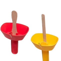 Drip-proof Popsicle Rack Drip Free Ice Cream Rack  No Drop Mess Free Frozen Treats Rack Popsicle Stick with Straw