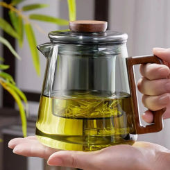 GIANXI Teapot Family Teapot Lid anti-scalding Walnut Lid Buckle Flower Teapot Filter Pu 'er Chinese Kung Fu Tea Set