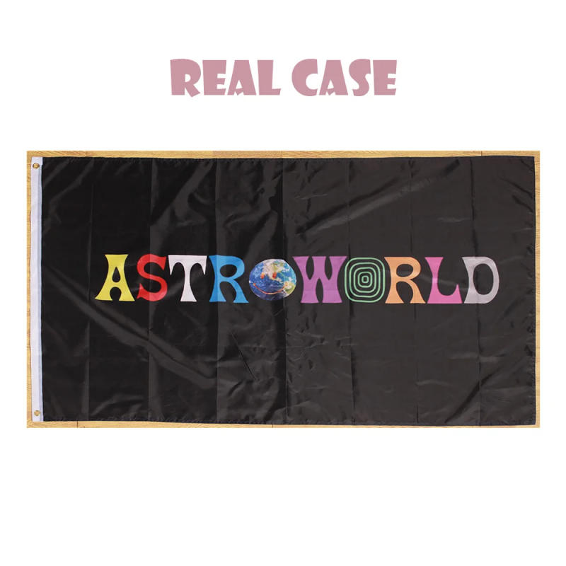 Description Picture 4 of itemCustom Flag Or Banner-Vivid Color 100D Polyester For Advertising Decoration Outdoor Indoor Print anything home decoration gift