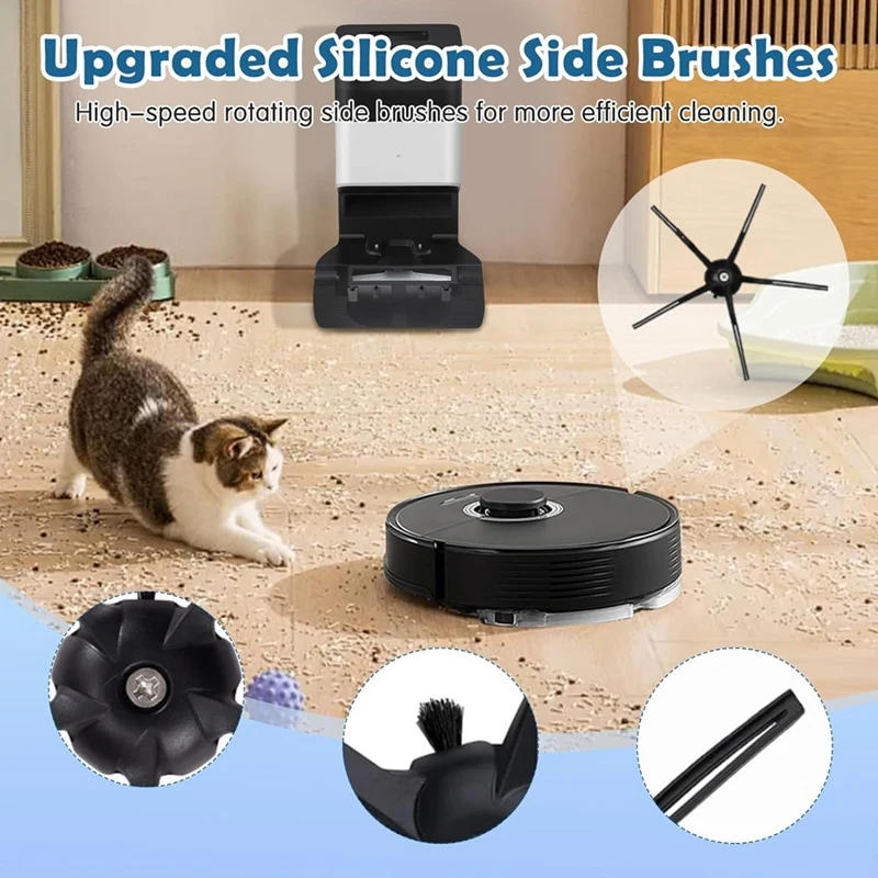 Description Picture 6 of itemAccessories Kit Replacement Compatible For Roborock Q7 / Q7+ / Q7 Max / Q7 Max+ Robot Vacuum,Main Brush,Mop Cloth Pads