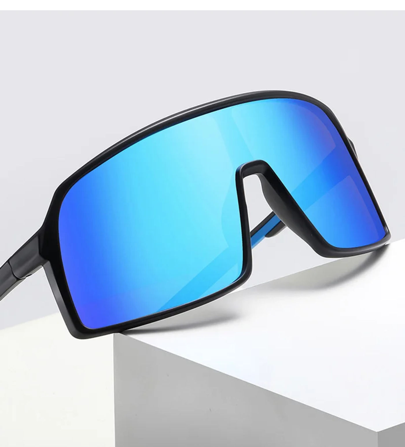 Description Picture 5 of itemCycling Glasses Fashion Polarized Square Sunglasses Mountain Bike Road Eyewear Bicycle Riding Outdoor Sports Hiking Goggles