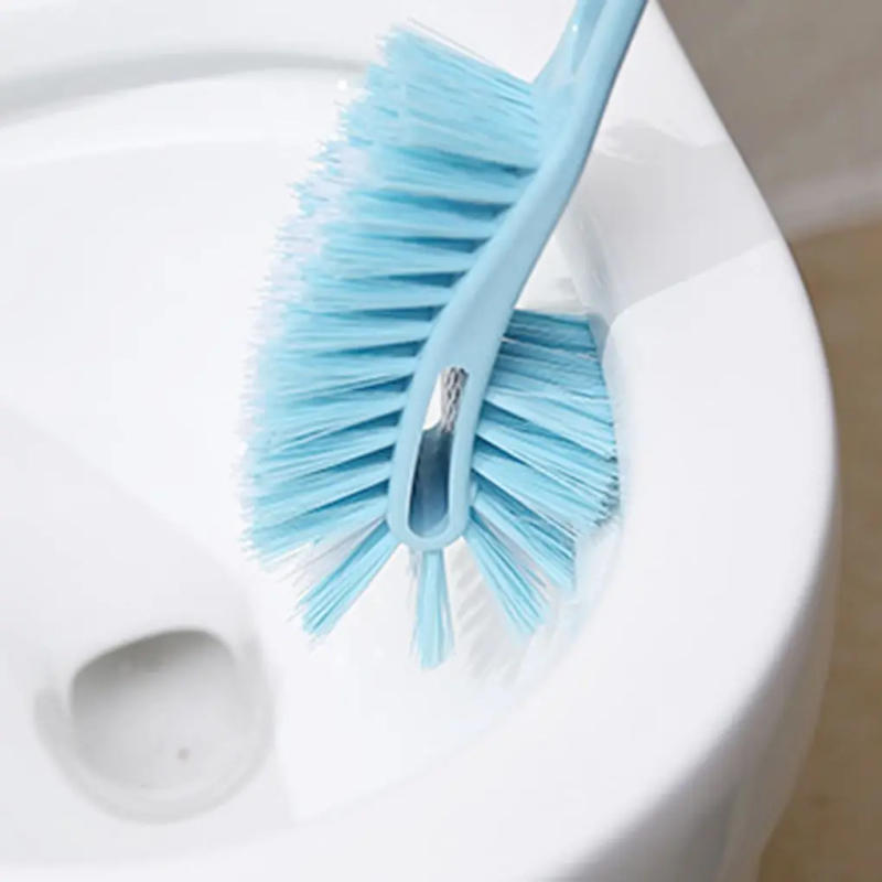 Description Picture 4 of itemPlastic Long Handle Double-sided Thickening Toilet Brush Hard Hair Washroom Cleaning Tools