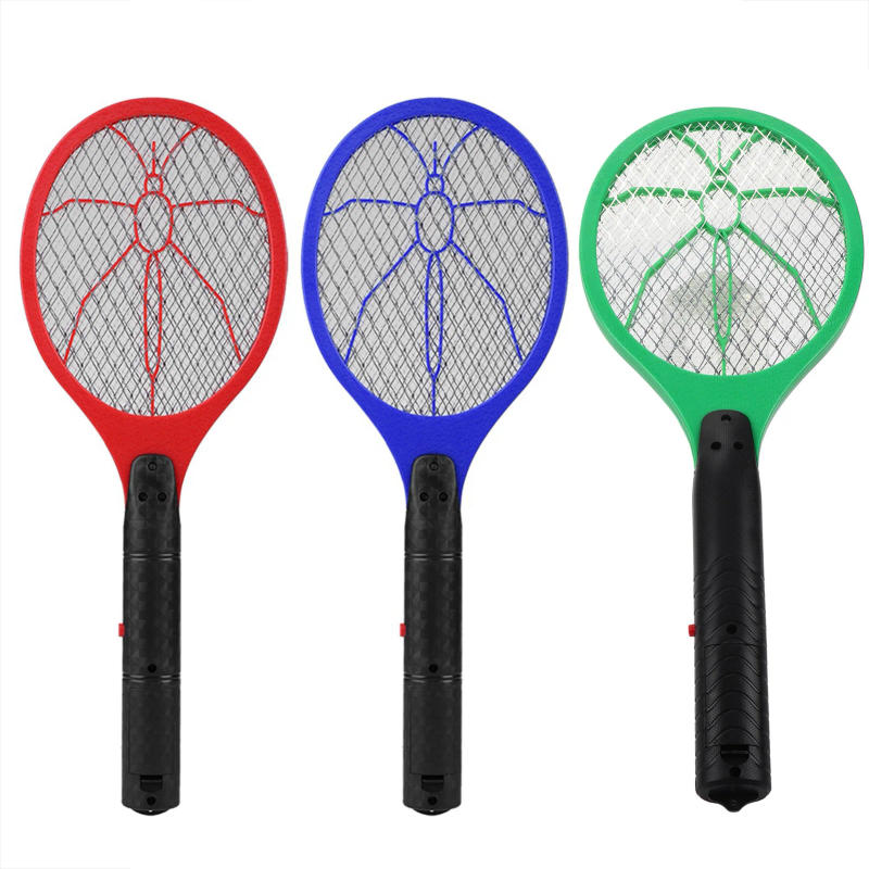Description Picture 6 of itemElectric Bug Swatter Cordless Battery Power Electric Fly Mosquito Swatter Bug Zapper Racket Insects Killer Electric Fly Swatter
