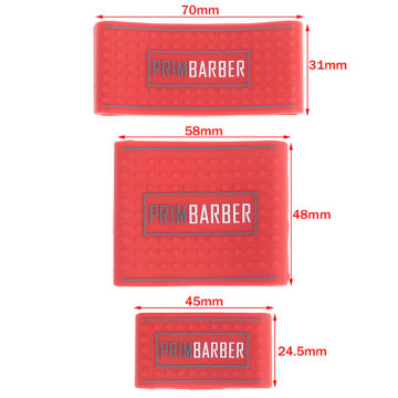 Professional Barber Clipper Grip 3Pcs/set Non Slip Barber Clipper Grip Bands Sleeve Hair Clipper Holder Cover