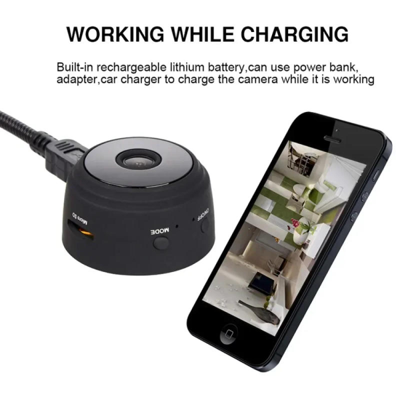 Description Picture 6 of itemNEW Mini Camera Smart WiFi HD Voice Video Recorder 1080P Home Security Cam Motion Detection Indoor Surveillance Camcorder