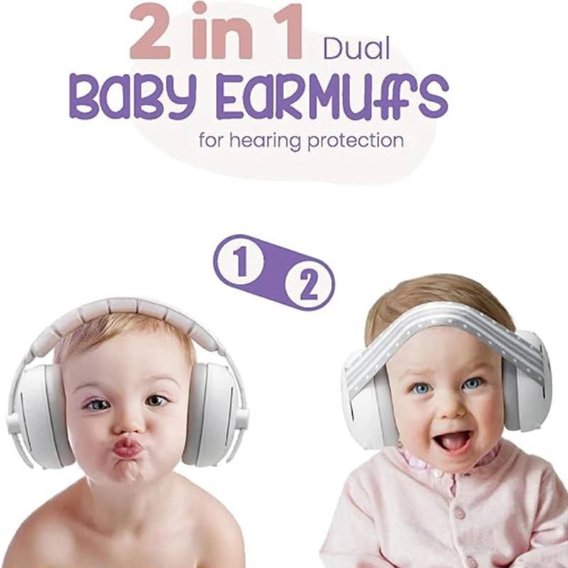 Description Picture 2 of itemBaby Ear Muffs Noise Protection Baby Noise Cancelling Headphone with Adjustable Stretchy Band for Infants For Travel Plane