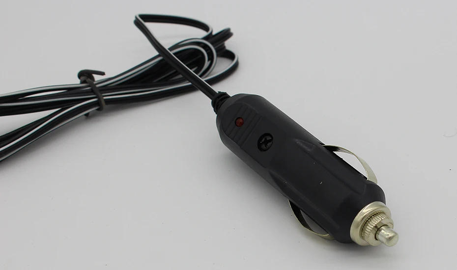 Description Picture 3 of itemCar Cigarette Lighter 5.5*2.1mm Plug Cigar Power Connector Fused With Light LED With 1.5m Wire Cable End Caps