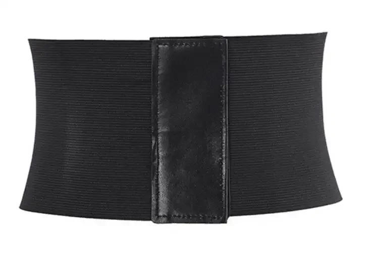 Description Picture 6 of itemFashion Corset Wide Belts Faux Leather Slimming Body Shaping Girdle Belt for Women Elastic Tight High Waist for Daily Wear