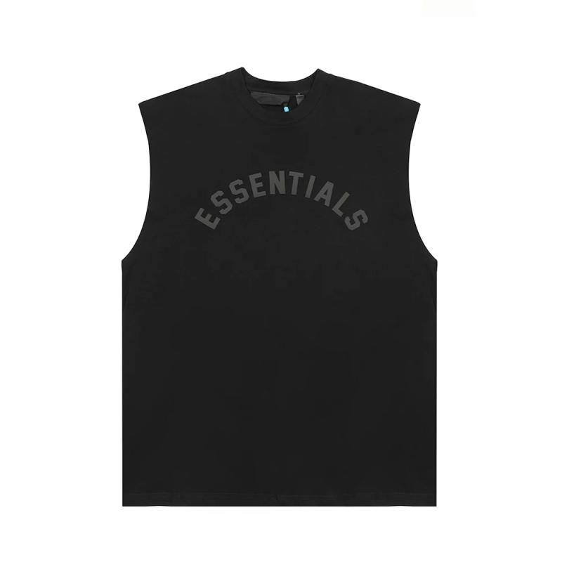 Description Picture 2 of item23ss New Collection Esentials New Logo Vest High Quality Summer T shirt Sleeveless Men's Hip hop Fashion Tank Tops Vest