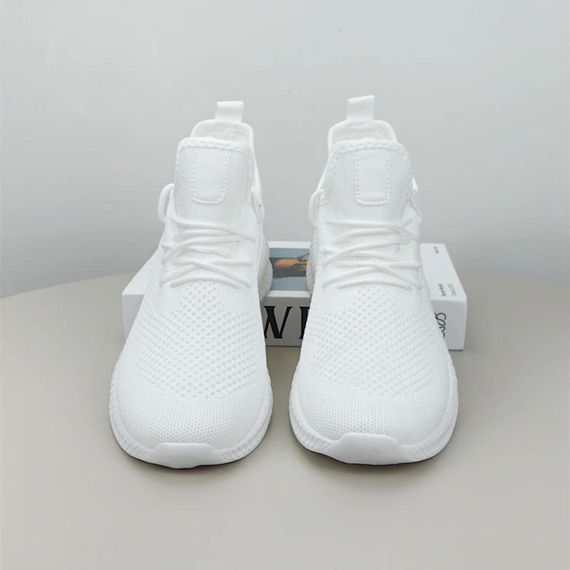 Description Picture 3 of itemMen Walking Shoes Fashionable Lightweight Outdoor Breathable Sports Flat Mesh Comfortable Casual Tennis Shoes for Men