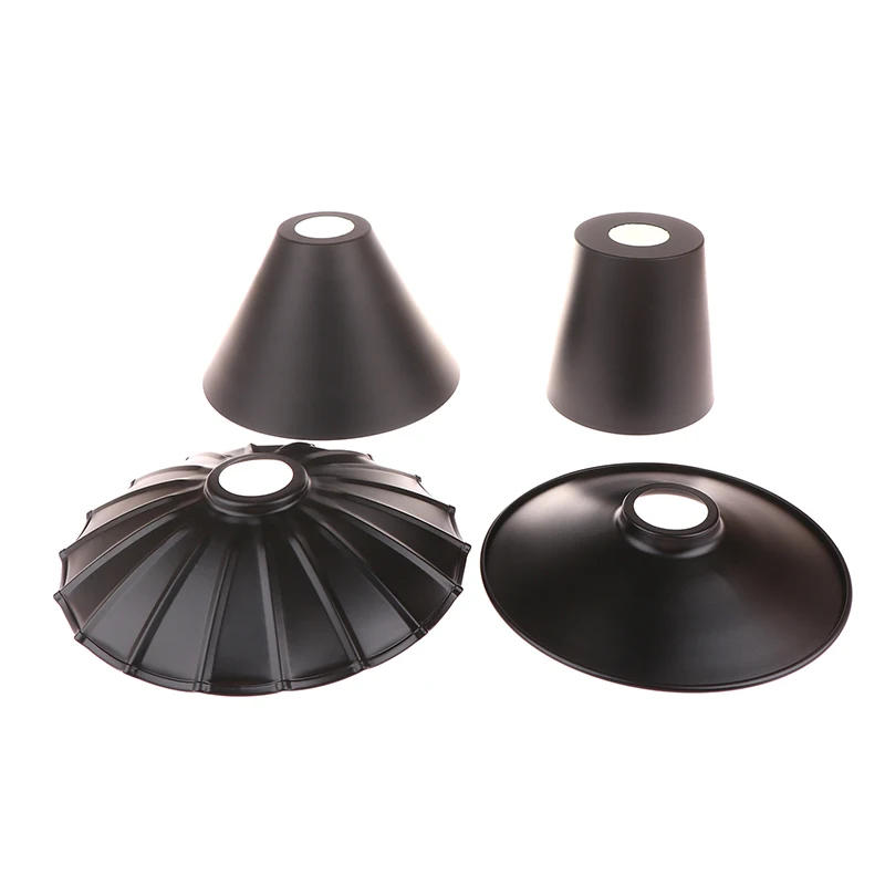 Description Picture 2 of itemBlack Iron Lampshade American Retro Industrial Style Chandelier Wall Lamp Table Lamp Restaurant Clothing Store Lamp Accessories