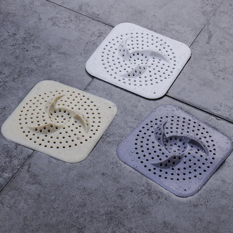 Description Picture 3 of itemHair Filter Sink Anti-Blocking Strainer Bathtub Shower Floor Drain Stopper Silicone Kitchen Deodorant Plug Bathroom Accessories