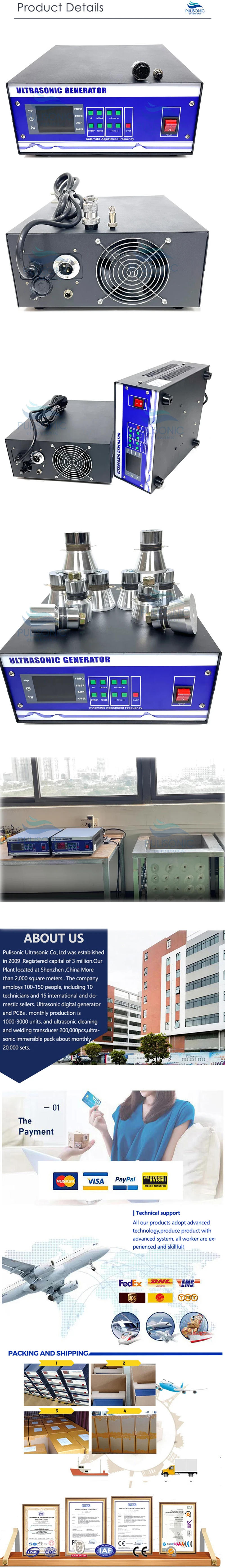 Description Picture 3 of item1200W Output Frequency 28khz Digital Ultrasonic Generator Cleaner And Dishwasher Power Controller