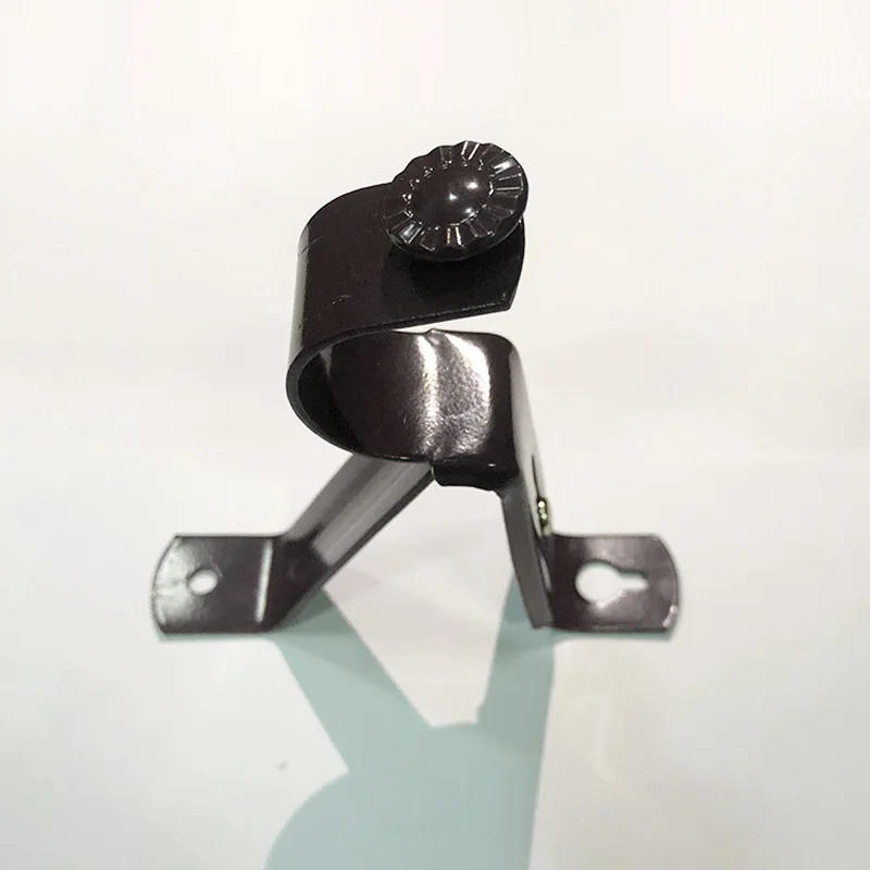 Description Picture 4 of item1 PCS Black Curtain Rods Bracket ,Adjustable Rod Bracket for Curtain Rod Holder ,Curtain Rods Hooks fixed accessories