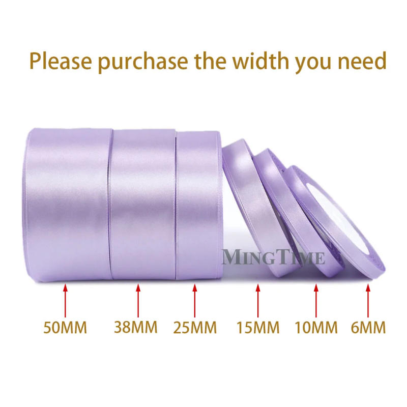 Description Picture 5 of itemSatin Ribbon 22Meters 6mm 10mm 15mm 25mm 38mm 50mm Perfect for Sash Gift Bow Handmade DIY Craft Wedding Party Supply Decoration