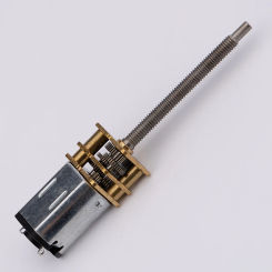 12GF-N20 DC Micro Reduction Motor 15-4000rpm M3 * 34mm Extended Threaded Shaft Screw Small Motor 3V6V12V Low Speed