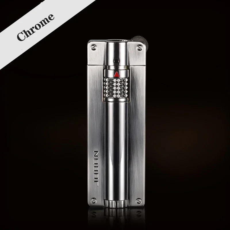 Description Picture 6 of item2025 New JOBON Creative Metal Outdoor Windproof Butane Gas Lighter Straight Blue Flame Turbo Torch Jet Cigar Lighter Men's Gift