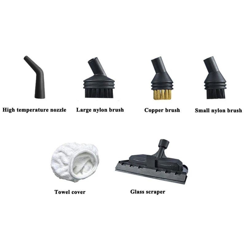 Description Picture 4 of itemSteam Engine Brush For 8mm Steam Cleaner Nozzles Household Appliances Glass Cleaning Mop Head Parts Accessories