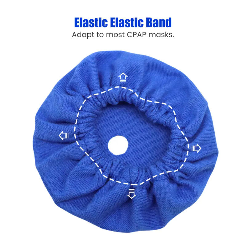 Description Picture 4 of item2/5/10/15/20PCS Universal Nasal CPAP Mask Liners CPAP Mask Covers Pad for Most CPAP Full Face Nasal Masks Reusable & Washable