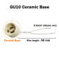 GU10 ceramic base