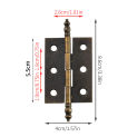 1PC Retro Furniture Hinge with Screws for Wooden Jewelry Box Cabinet Gift Box Decorative Hinges