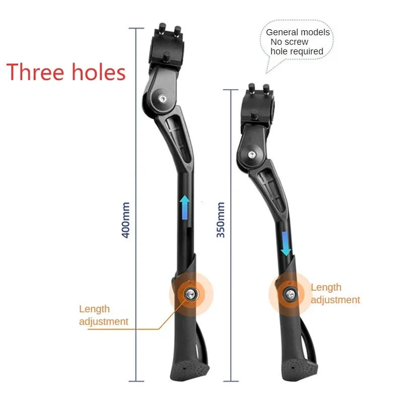 Description Picture 4 of itemAdjustable Bicycle Kickstand Aluminium Alloy MTB/Snow/Folding Bike/Electric Vehicle Bicycle Side Footrest Rack Support 22-29Inch