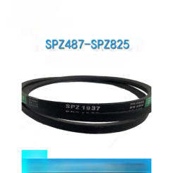 Triangle belt SPZ type 487-825 rubber drive belt SPZ487 512 530 562 587 612 630 637 650 662 670 687 700 710 722 737