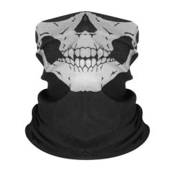 2023 Cycling Outdoor Skull Seamless Balaclava Magic Scarf New Men Women Sun Protection Bandana Neck Gaiters Riding Camping Scarf