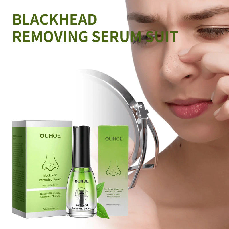 Description Picture 5 of itemRemove Blackhead Serum Deep Clean Pores Oil Control T-Zone Moisturizing Whitening Nose Black Dots Remover Acne Treatment Essence