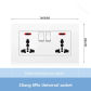 Dual 3Pin-White