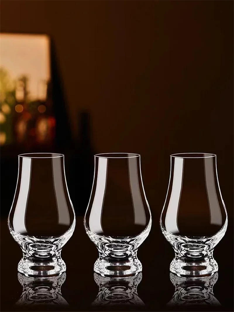 Description Picture 4 of item2/4/6PCS 190ml Whiskey Cup Clear Lead Free Crystal Glass Whiskey Cup Set Scotch Drinking Glasses European-style Cocktail Glasses