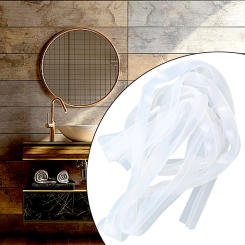 Easy To Install Seal Strip Waterproof Sliding Doors Transparent Bathroom Glass Doors Seal Gap Shower Doors For Bath