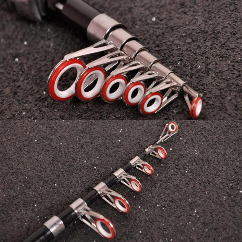 Description Picture 3 of item1~2.3m Telescopic Mini Fishing Rods Super Hard Carbon Steel Rivers Lakes Fishing Rod Portable Sea Pole Fishing Good Accessories