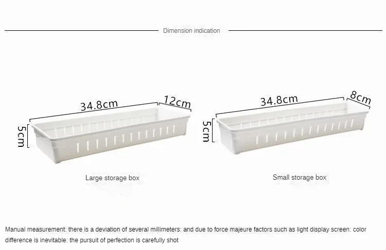Description Picture 4 of itemKitchen Cutlery Storage Boxes Plastic Cutlery Tray Holder with Adjustable Divider for Spoon Fork Knives Kitchen Drawer Organizer