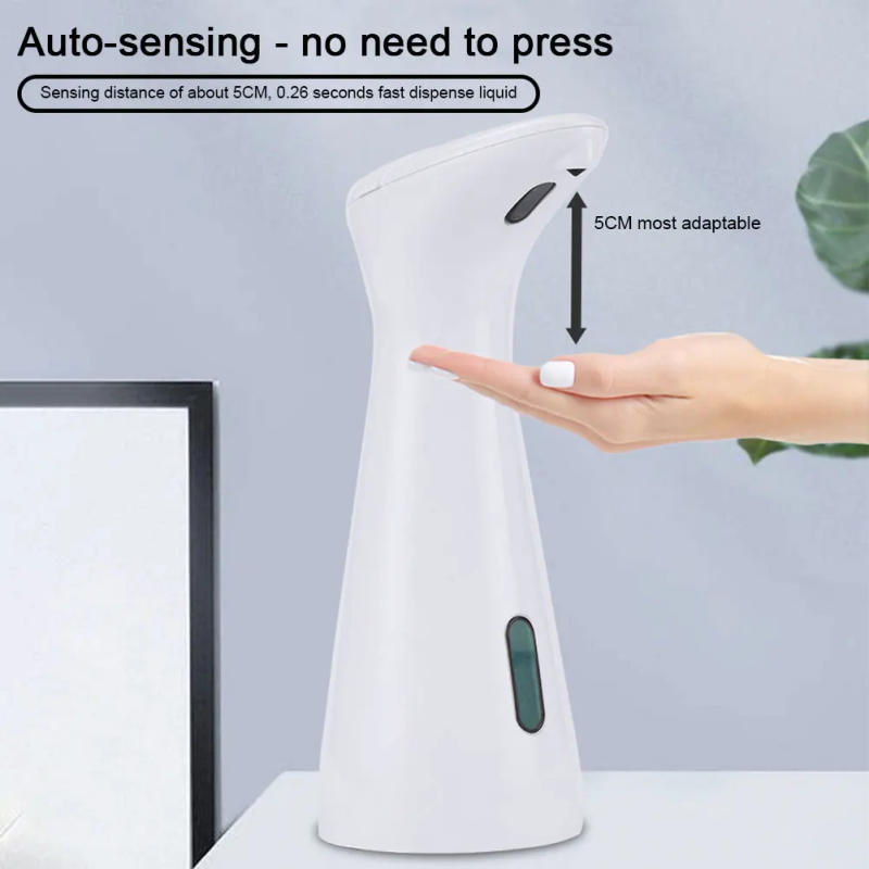 Description Picture 5 of itemAutomatic Hand Sanitizer Dispenser Battery Operated 200ML Dish Soap Dispenser Touchless Hand Free for Kitchen Bathroom Washroom